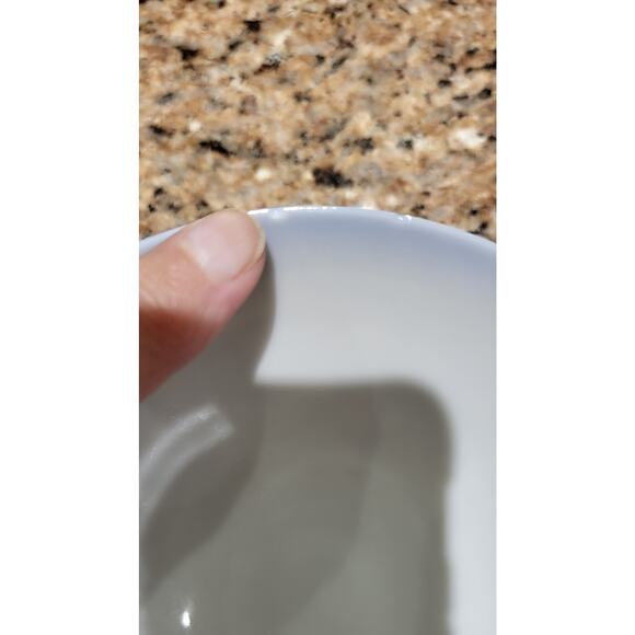 Matching Set (12) ASIAN Bamboo Porcelain Rice Bowls/2 Sushi Plates/1 Vase - Picture 10 of 16